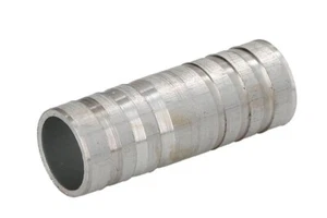 12mm 0.47” Aluminium Pipe Coupler Rubber Silicone Hoses Connector Adapter tt - Picture 1 of 1