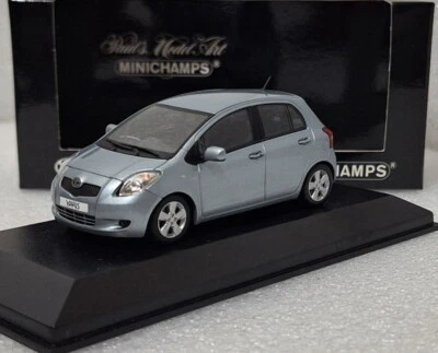 Toyota Yaris P9 Silver 2006-2011 1:43 Minichamps EXTREMELY RARE!! - Image 1 of 4