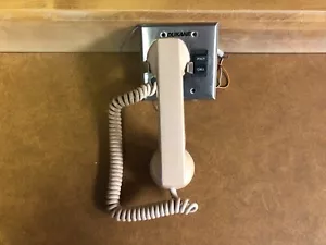 Dukane Telephone Handset Intercom Station with Call Switch - Picture 1 of 5