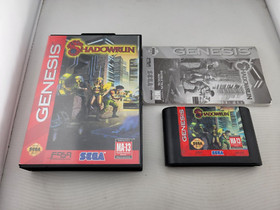 Shadowrun Sega Genesis Complete In Box CIB Great Shape