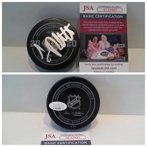 Luc Robitaille Autograph Signed Jersey Retirement Game Puck JSA COA Los Angeles - Picture 1 of 3