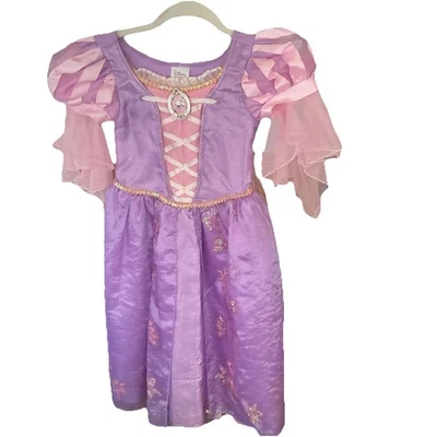 Disney Store Disney Princess Lined Beaded Sequin Ribbon Accent Dress Size 5/6 - Image 1 of 4