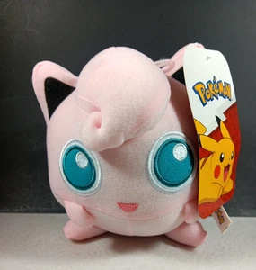 Pokémon Jiggly Puff Stuffed Plush Doll Toy Kids 6" Official Licensed Authentic - Picture 1 of 4