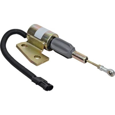 12V Shut Down Solenoid For Hyundai R130 87435487 3932529 87420952 - Image 1 of 3