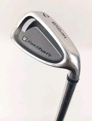 Wilson Fat Shaft 9 Iron Golf Club Right Handed Regular Platinum Steel Shaft - Image 1 of 4