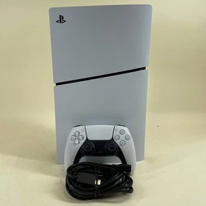Sony PlayStation 5 Slim Disc Edition 1TB Weiß Spielekonsole CFI-2015 - Bild 1 von 8