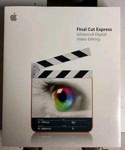 Vintage Apple Final Cut Express - Edit Like A Pro, Sealed. - Picture 1 of 2