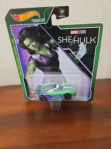 She-Hulk 2023 Hot Wheels Marvel Character Car NIB - Bild 1 von 12