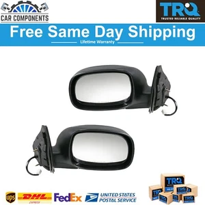 Paire de rétroviseurs électriques rabattables TRQ neufs pour Toyota Tundra Sequoia 2001-2007 - Photo 1/9