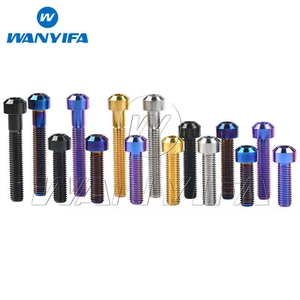 Tornillos de cabeza Torx redondos biselados con perno de titanio M8x10 15 20 25 30 35 40 45 50 mm - Imagen 1 de 12