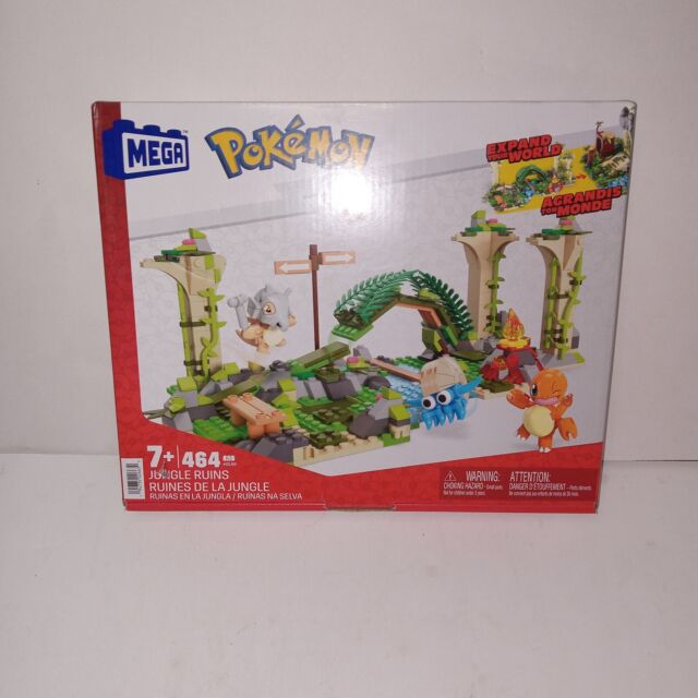 Mattel - Pokemon - Construção de ruínas Pokémon MEGA Construx com