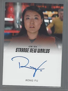 Star Trek Strange New Worlds Season 2 Rong Fu (Full Bleed) Autograph - Picture 1 of 1