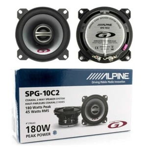 2 ALPINE SPG-10C2 SPG 10C2 altoparlanti coassiali 2 vie da 10,00 cm 45 watt rms - Imagen 1 de 11
