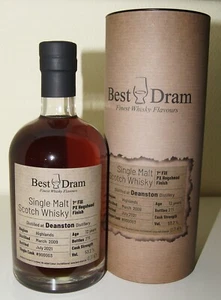 DEANSTON 12y 2009/2021 53,2% PX Sherry # 900003 Best Dram 0.7L NEU - Bild 1 von 3