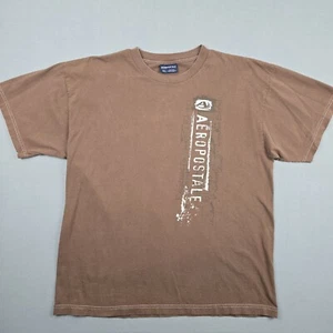 Vintage Aeropostale Shirt XL 100% Cotton Short Sleeve Graphic T - Picture 1 of 4