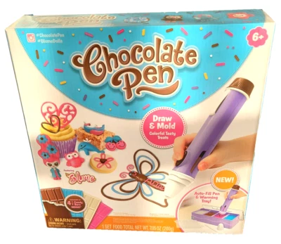 G-12 Bolígrafo Chocolate Dibujo y Molde Coloridas Sabrosas Golosinas - No Incluye Caramelos Foto 1 de 4