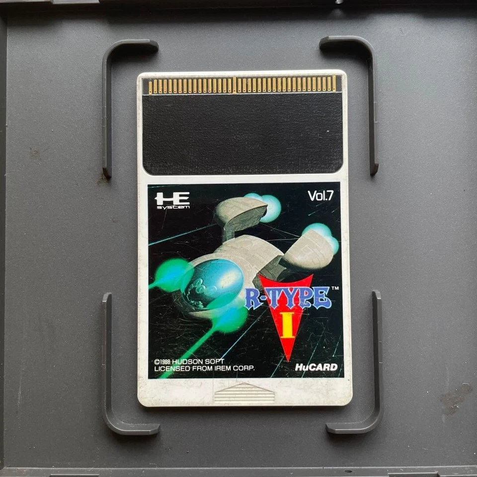 PC Engine PCE R-TYPE 1 1987 Japanese Edition Good GP - Image 1 of 1