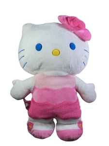 Sanrio Hello Kitty Pink Dress Bow Plush Stuffed Animal 18"  - Picture 1 of 5