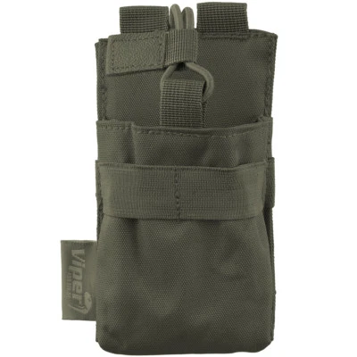 VIPER TACTICAL GPS WEBBING POUCH HUNTING RADIO COMM CORDURA MOLLE POCKET GREEN
