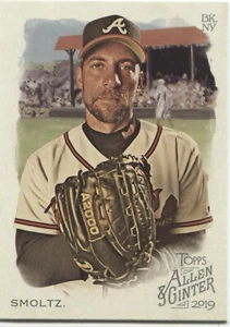 JOHN SMOLTZ 2019 Allen & Ginter  BASE SHORT PRINT - ATLANTA BRAVES - #358 - Picture 1 of 1