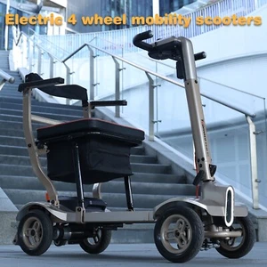 TopMate Lightweight Folding Mobility Scooters 4 Wheel for Adults Senior 7 KM/H - Picture 1 of 10