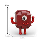 ZITIANYOUBUILD Cube ONE Model Red Monster 101 from Cartoon Building Toys Set