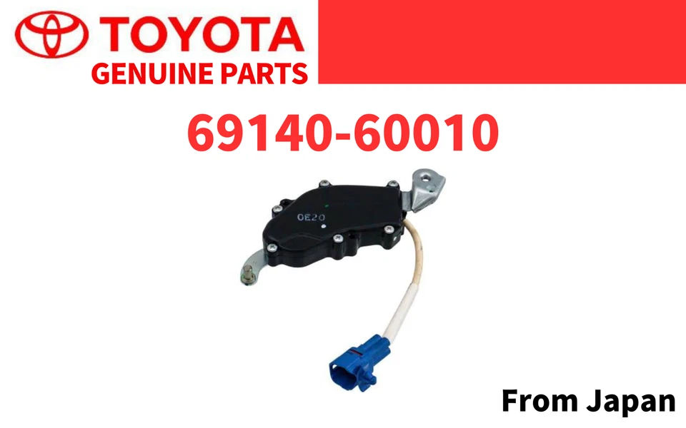 Toyota Genuine Land Cruiser LX450 Rear Door Lock Actuator LH 69140-60010 OEM - Изображение 1 из 1