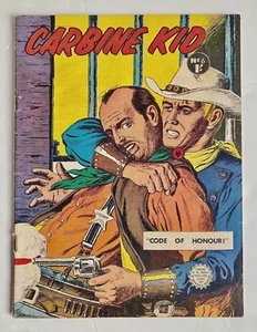 Cómic vintage The Carabine Kid #6 Western Cowboy Horwitz Sydney Australia - Imagen 1 de 15
