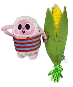 LOT OF TWO BARK TOYS MR. SHMEEP & CORN ON THE SLOBE SIZE LARGE BWTS - Picture 1 of 6