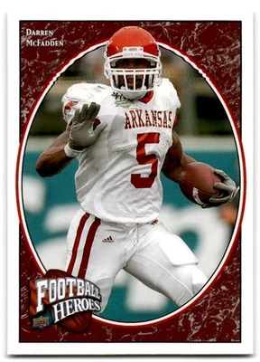 2008 Darren McFadden Upper Deck Heroes Rookie - Dallas Cowboys - Image 1 of 2