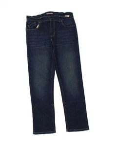 TOMMY HILFIGER Girls Slim Jeans 15-16 Years W32 L28 Navy Blue Cotton EY04 - Picture 1 of 3