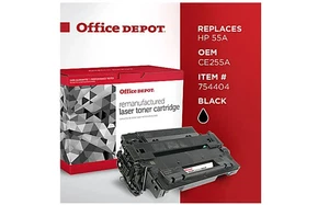 Original OEM Office Depot 754-404 schwarze Tonerkassetten brandneu - Bild 1 von 3