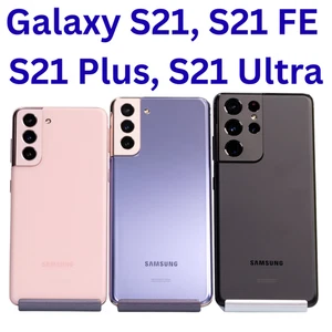 Samsung Galaxy S21, S21 FE , S21+ Plus, S21 Ultra 5G 128GB Unlocked Excellent A+ - Picture 1 of 131