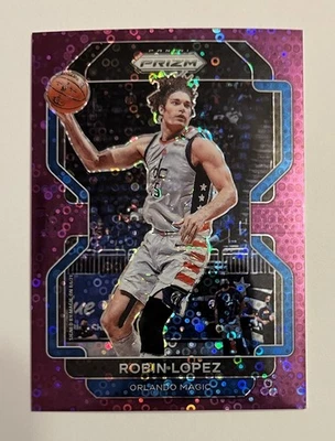 Tarjeta #34 2021-22 Panini Prizm Robin Lopez púrpura Fast Break Prizm/75 NBA Foto 1 de 2