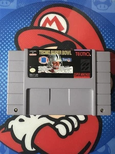 Tecmo Super Bowl (Super Nintendo Entertainment System, SNES) - Picture 1 of 2