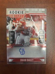 Panini Contenders Optic Emani Bailey 2024 automático - Imagen 1 de 2