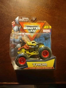 2025 MONSTER JAM MARVEL THOR SERIE 3 VERSAND RARITÄT - Bild 1 von 4