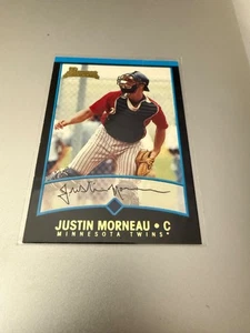 2001 Bowman - Justin Morneau #361 (RC) - Picture 1 of 2