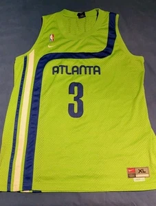 Nike NBA Atlanta Hawks Shareef Abdur-Rahim Men’s Size XL Retro Basketball Jersey - Picture 1 of 13