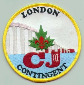 2001 Canada Scout Jamboree - LONDON SCOUTS Contingent Patch - Picture 1 of 1