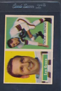 1957 Topps #028 Lou Groza Browns VG/EX *558 - Bild 1 von 1