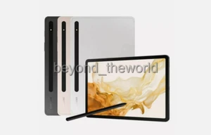 SAMSUNG Galaxy Tab S8+ Plus 12.4" 5G SM-X806N 128GB 256GB Snapdragon 8 Gen1 - Picture 1 of 5