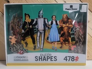 Paper House The Wizard of Oz 478 Piece Character Shaped Jigsaw Puzzle - Picture 1 of 11