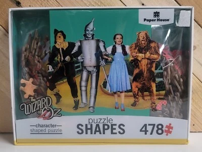 Paper House The Wizard of Oz  478 Piece Character Shaped Jigsaw Puzzle - Image 1 of 4