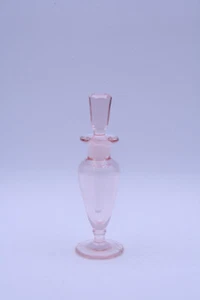 Queen Anne Pink Parfum Flakon Depression Ära 1925 Neu Martinsville wie besehen - Bild 1 von 15