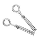 2pcs Eye Bolts Stainless Steel Expansion Screws Heavy Duty Wall Concrete Anchors