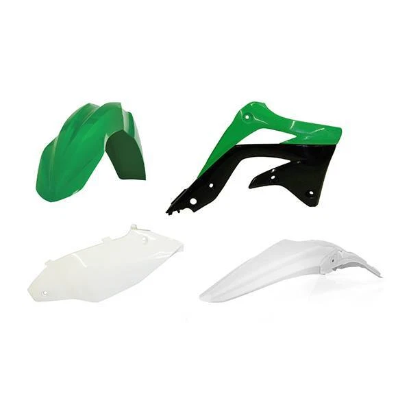 Set Plástico Carenado Acerbis Kawasaki Kxf 450 2013 2014 2015 0016879 Verde - Imagen 1 de 1