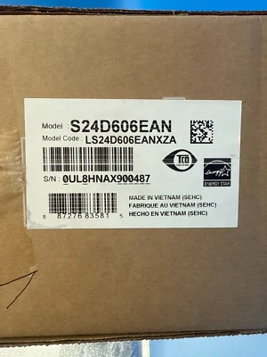Samsung ViewFinity S60D 24" LED LCD Monitor QHD S24D606EAN ✅❤️️✅❤️️ NEW! - Image 1 of 4
