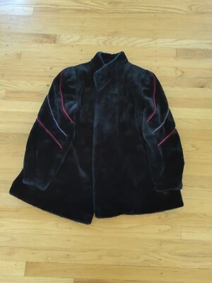 Abrigo Sassoon Retro Disco De Colección Negro Con Bolsillo XL? Ver medidas K41 Foto 1 de 4