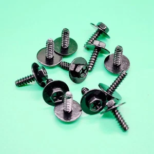 10pcs Splash Shield Bumper Screws License Bracket Bolt for Mazda CX-5 Miata 6 3 - Picture 1 of 6